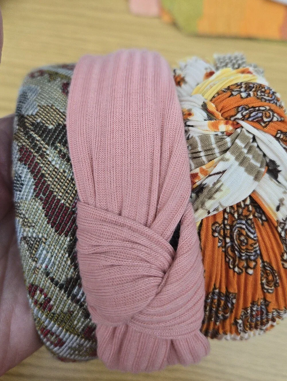 NWOT Headbands Colorful Prints And Solids *8)